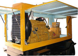 加查移动电站(移动柴油发电机组) 加查移动电站(移动柴油发电机组)